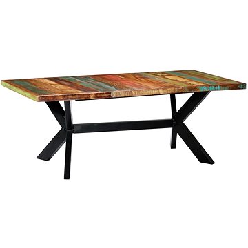 Jídelní stůl 200x100x75 cm masivní recyklované dřevo 247429