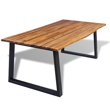 Jídelní stůl z masivního akáciového dřeva 200x90 cm