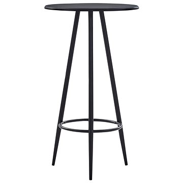 Barový stůl černý 60x107,5 cm MDF