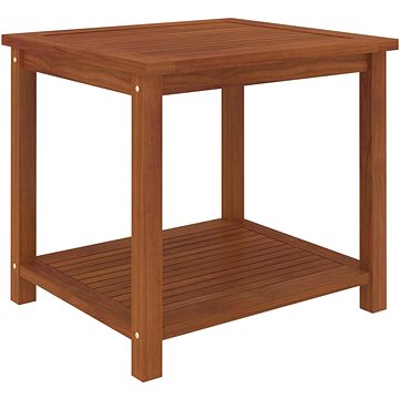 Odkládací stolek masivní akáciové dřevo 45x45x45 cm