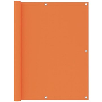 Balkónová zástěna oranžová 120×400 cm oxfordská látka 135053