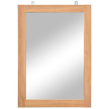 Nástěnné zrcadlo z masivního teaku 50 x 70 cm