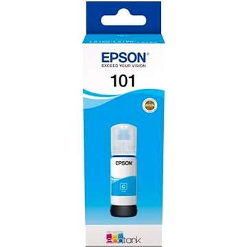 E-shop Epson 101 EcoTank Cyan Ink Bottle - Cyan