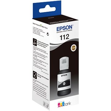 E-shop Epson 112 EcoTank Pigment Black Ink Bottle - Schwarz