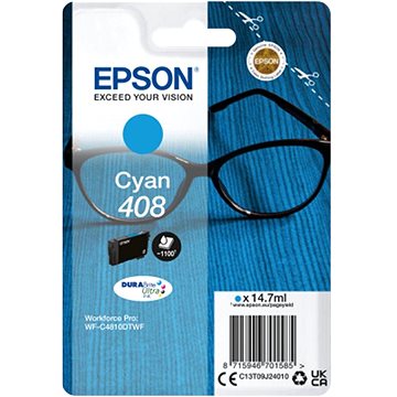 E-shop Epson 408 DURABrite Ultra Ink Cyan