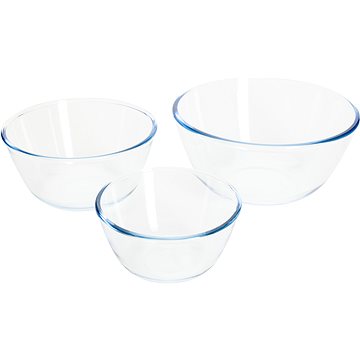 E-shop Siguro Glasschalen-Set Feast, 0,75 l + 1,5 l + 2,5 l, 3 Stück