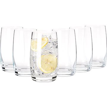 E-shop Siguro Locus Wasserglas-Set - 380 ml - 6-teilig