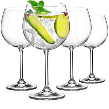 E-shop Siguro Gläser-Set für Gin & Tonic, 570 ml, 4 Stück