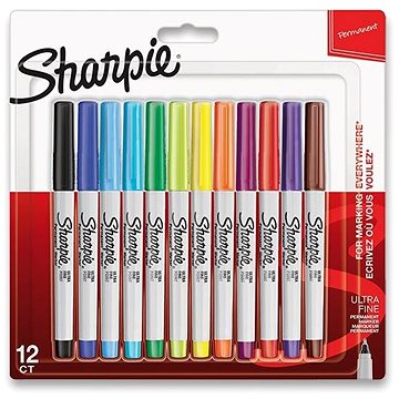E-shop SHARPIE UltraFine Marker 0,5 mm - 12 Farben