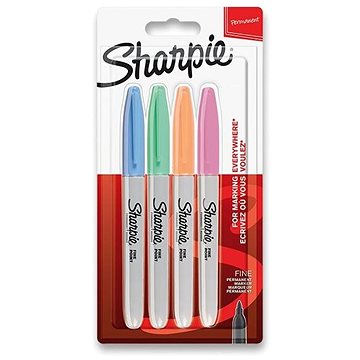 E-shop SHARPIE Fine Marker - 4 Pastellfarben