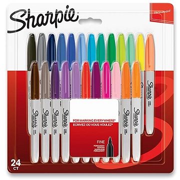 E-shop SHARPIE Fine Marker - 24 Farben