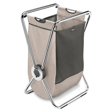 E-shop Simplehuman faltbarer Wäschekorb, einzeln, Stahl, Polyester