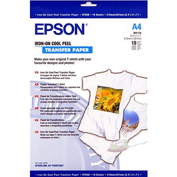E-shop Epson Iron-on-Transfer Paper - A4 - 10 Blatt