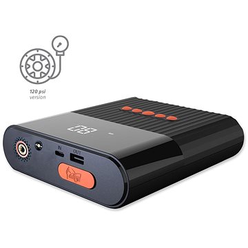 E-shop 4smarts Jump Starter PitStop+ 8800mAh with Compressor and Torch black
