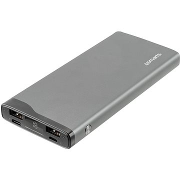 4smarts Power Bank VoltHub Pro 10000mAh 22.5W with Quick Charge, PD gunmetal Select Edition