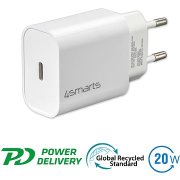 4smarts Wall Charger VoltPlug PD 20W white
