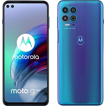 Motorola Moto G100 modrá