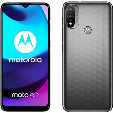 Motorola Moto E20 šedá