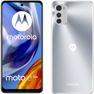 Motorola Moto E32s 4/64GB stříbrná