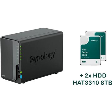 E-shop Synology DS224+ 2x HAT3310-8T (16TB)