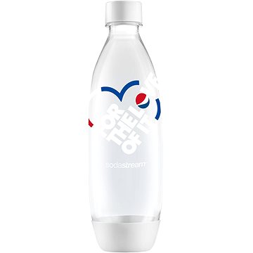 E-shop SodaStream Fuse Pepsi Love Flasche Weiß 1l