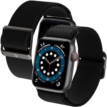 E-shop Spigen Lite Fit Black Apple Watch SE / 7 / 6 / 5 / 4 / 3 / 2 / 1 - 42/44/45/Ultra 49mm