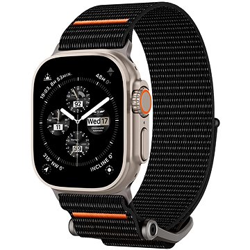 E-shop Spigen DuraPro Flex Ultra Band Black Apple Watch 49mm/45mm/44mm/42mm