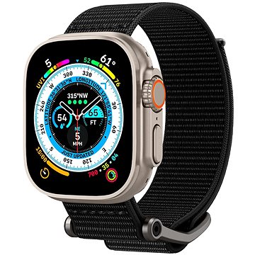 E-shop Spigen DuraPro Flex Black Apple Watch Ultra 2/1 49mm 9/8/7 45mm SE/6/5/4 44mm 3/2/1 42mm
