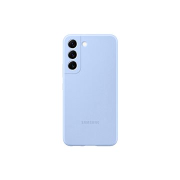Samsung Galaxy S22 5G Silikonový zadní kryt světle modrý