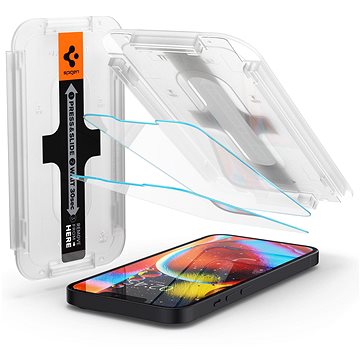E-shop Spigen tR EZ Fit Transparency Sensor Open 2 Pack für iPhone 13 mini