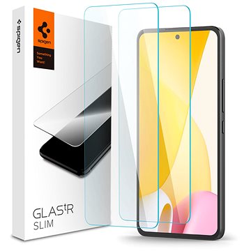 Spigen Glass Slim 2 Pack Xiaomi 12 Lite
