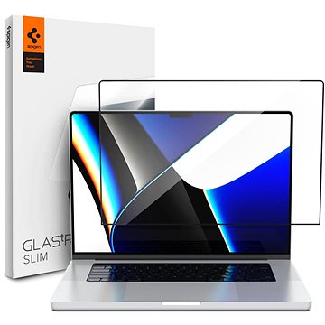 E-shop Spigen Glas. tR Slim 1 Pack MacBook Pro 14" M2 2023/M1 2021