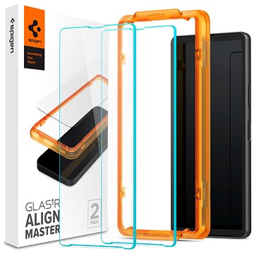 E-shop Spigen Glass tR Align Master 2 Pack Sony Xperia 10 V