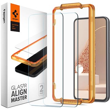 E-shop Spigen Glass tR AlignMaster 2 Pack Samsung Galaxy S23 FE
