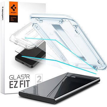E-shop Spigen Glass tR EZ Fit HD Transparency 2 Pack Samsung Galaxy S24 Ultra