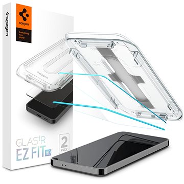 E-shop Spigen Glass tR EZ Fit HD Transparency 2 Pack Samsung Galaxy S24+