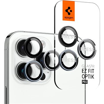 E-shop Spigen Glass EZ Fit Optik Pro 2er Pack Zero One iPhone 14 Pro/iPhone 14 Pro Max/15 Pro/15 Pro Max
