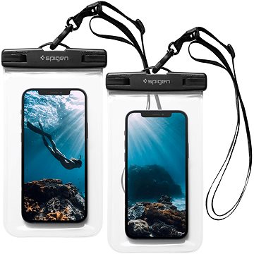 E-shop Spigen A601 Waterproof Phone Case 2 Pack Clear