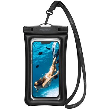 E-shop Spigen Aqua Shield WaterProof Floating Case A610 1 Pack Black