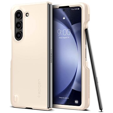 E-shop Spigen Thin Fit P (S Pen) Pearled Ivory Samsung Galaxy Z Fold5