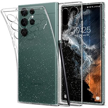 E-shop Spigen Liquid Crystal Glitter Crystal Quartz Samsung Galaxy S22 Ultra