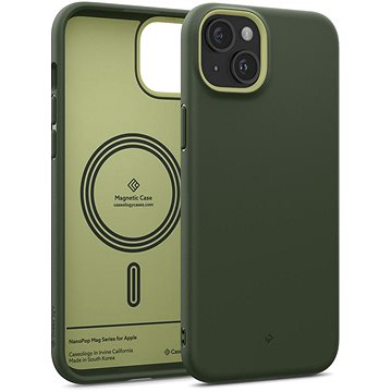 E-shop Spigen Caseology Nano Pop MagSafe Avo Green iPhone 15
