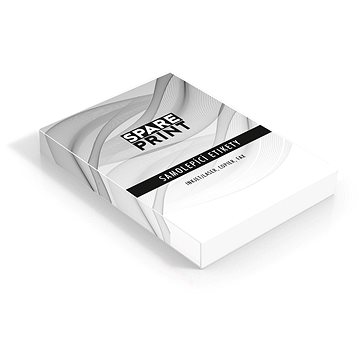 E-shop PEACH SPARE PRINT PREMIUM Selbstklebendes Etikett weiß, 100 Blätter A4 (1 Etikett 52,5 × 21,2mm)