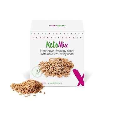 KetoMix Proteinové těstoviny risoni 300g (10 porcí)