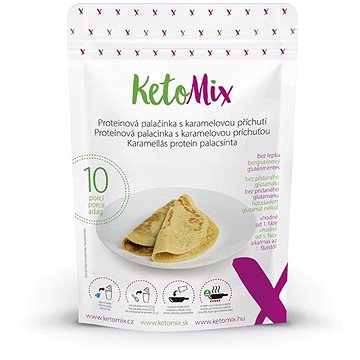 KetoMix Proteinová palačinka s karamelovou příchutí 250 g (10 porcí)