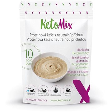 KetoMix Proteinová kaše neutrální 280 g (10 porcí)