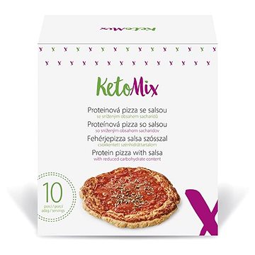 KetoMix Proteinová pizza se salsou (10 porcí)