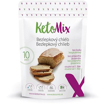 KetoMix Proteinový Bezlepkový chléb 300 g (10 porcí)