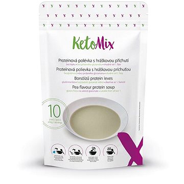 KetoMix Proteinová polévka s hráškovou příchutí 250 g (10 porcí)