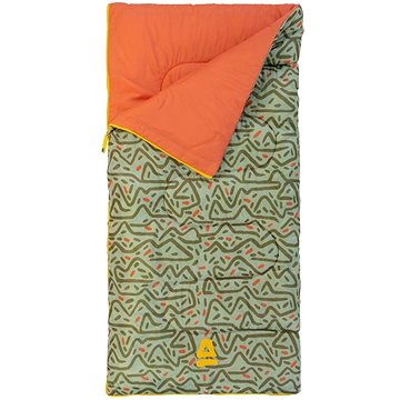 Abbey Camp Envelop Junior spací pytel deka zelená